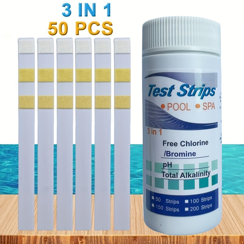 Marine Aquarium Water Testing - 塩素 PH テストストリップ SPA スイミングプール水族館の水槽水テスター紙残留塩素 PH