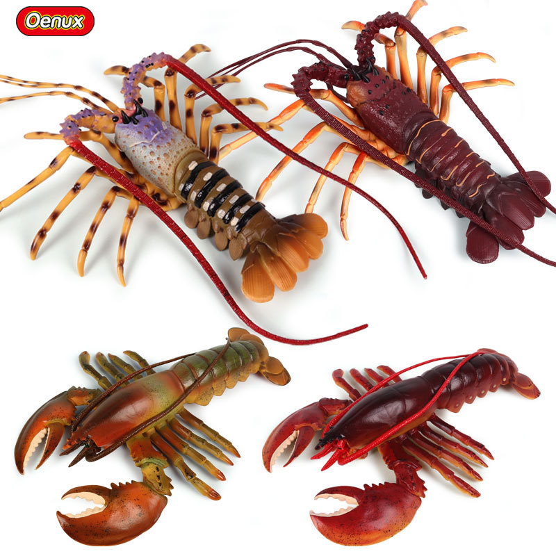 Marine Aquarium Hermit Crab - リアルな海洋生物フィギュア アメリカンロブスター キングクラブ エルミットクラブ モデル シミュレーション海洋動物像