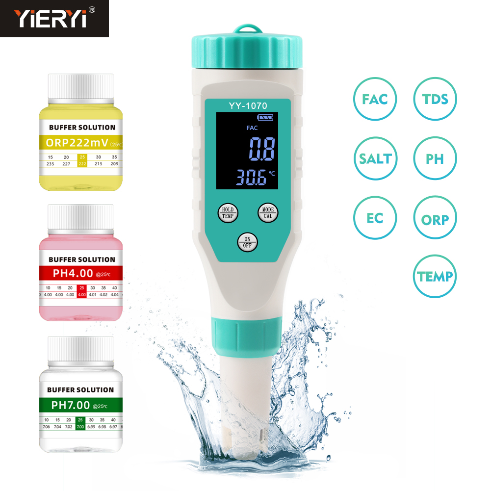 デジタル塩素PHおよび塩素テスター,水質モニター,スイミング - Marine Aquarium Water Testing のレビューと価格