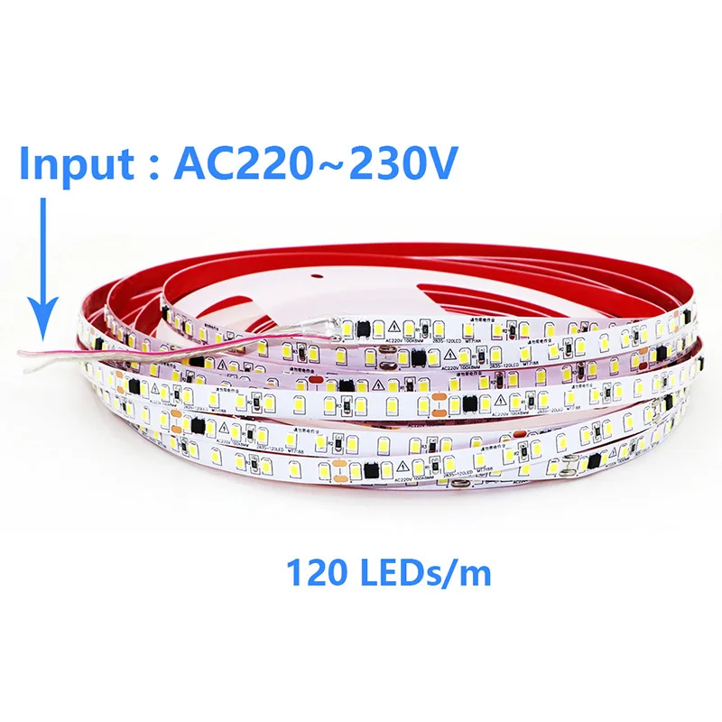 AC220V 230V 5 メートル 600 LED ストリ - Actinic Blue Led のレビューと価格