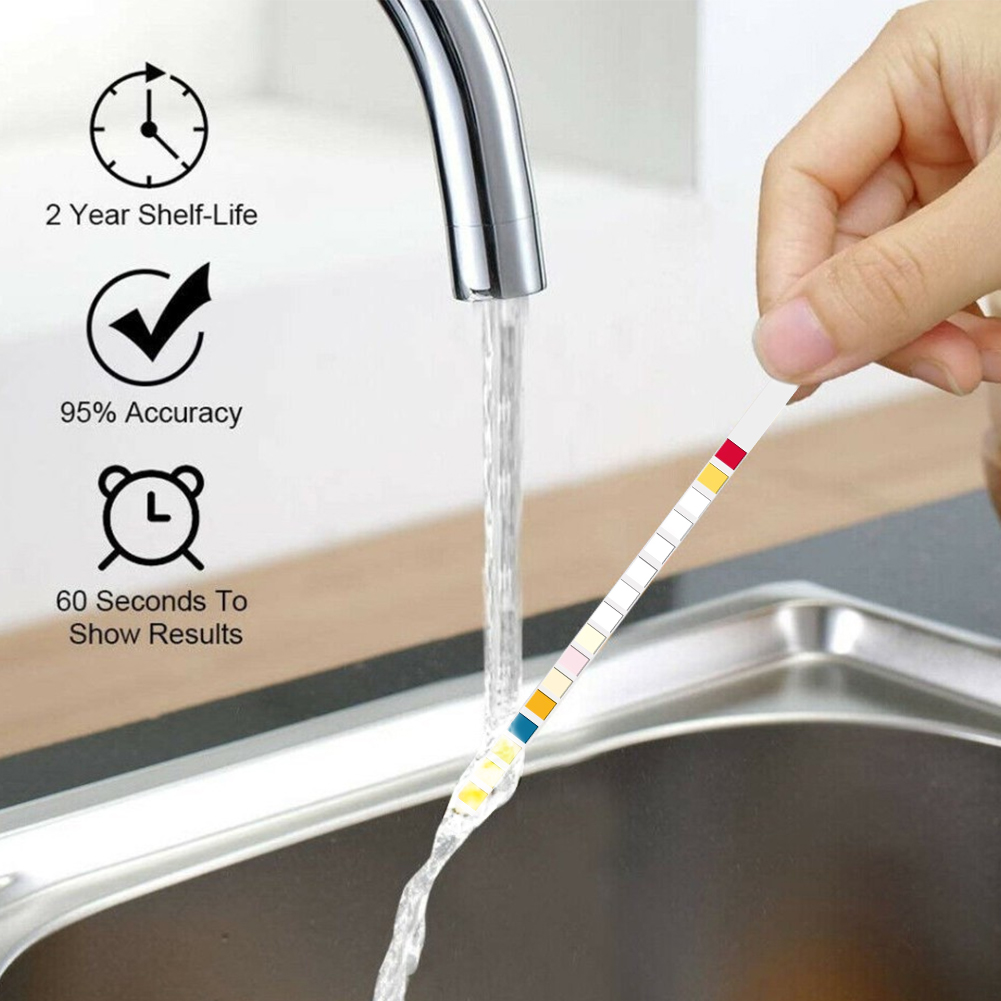 Yieryi 16 in 1 水質検査ストリップ 100 個 - Marine Aquarium Water Testing のレビューと価格
