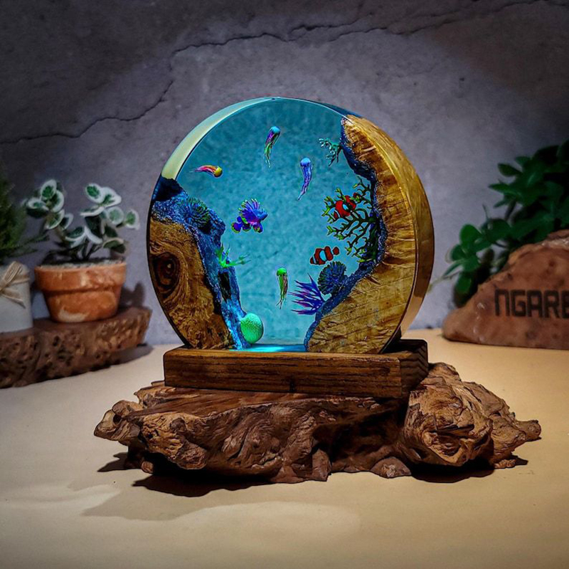 海洋水族館生物樹脂テーブルライトクリエイティブアート装飾熱帯 - Aquarium & Marine Museum Universiti Malaysia Sabah Kota Kinabalu Sabah Reviews のレビューと価格