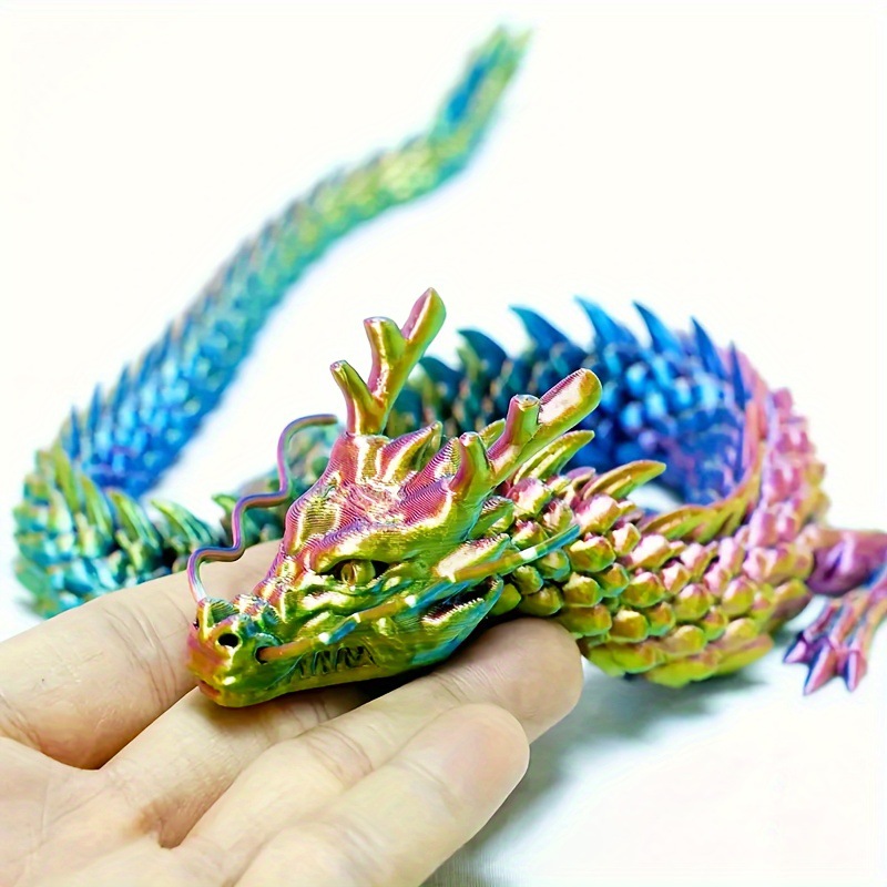 3Dプリント結合ドラゴンオーナメント、可動漫画、クリエイティ - Aquarium Marine Plants のレビューと価格