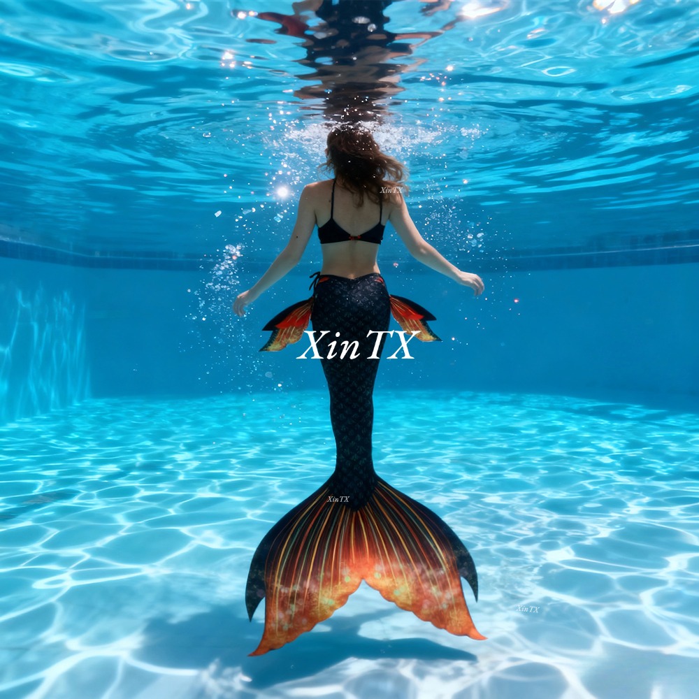 大人用マーメイドテール水着、お揃いのブラ付き水泳衣装、水槽で - Aquarium & Marine Museum Universiti Malaysia Sabah Kota Kinabalu Sabah Reviews のレビューと価格