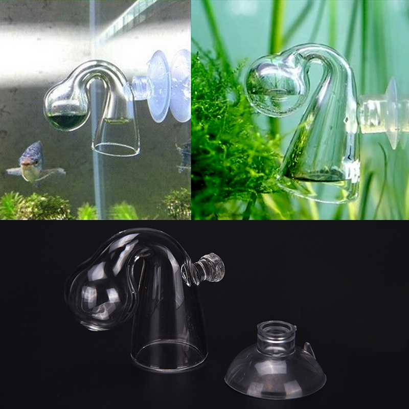 拡散ガラス CO2 ドロップチェッカー水族館ハングオン CO - Aquarium Marine Plants のレビューと価格